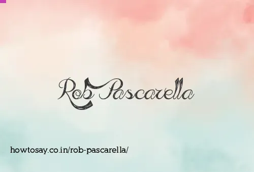 Rob Pascarella