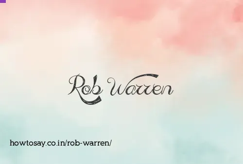 Rob Warren