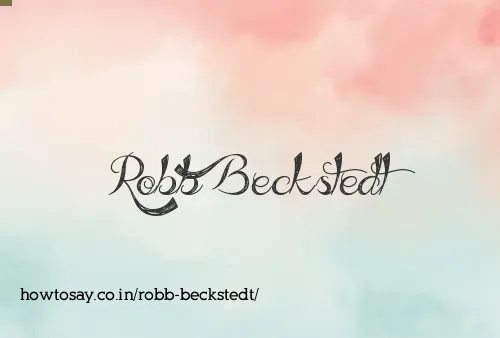 Robb Beckstedt