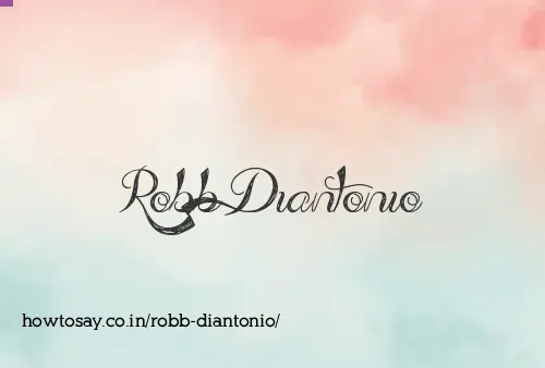 Robb Diantonio