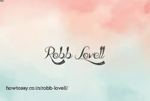 Robb Lovell