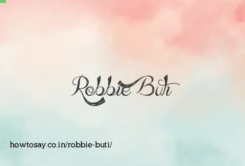 Robbie Buti