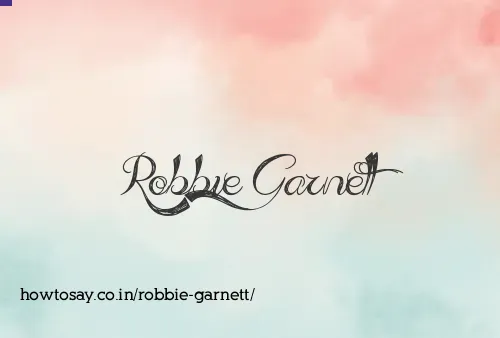 Robbie Garnett