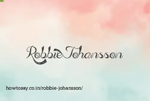Robbie Johansson
