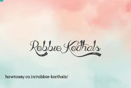 Robbie Korthals