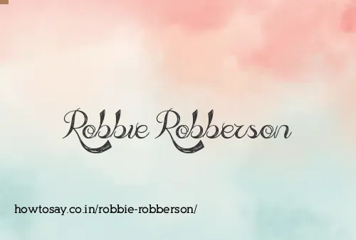 Robbie Robberson