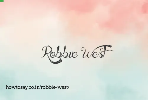 Robbie West