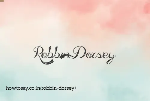 Robbin Dorsey
