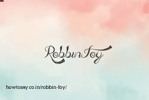 Robbin Foy