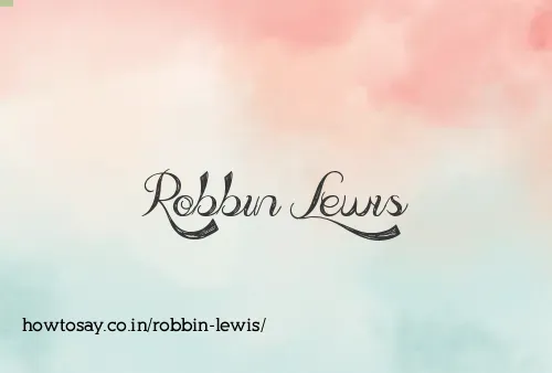 Robbin Lewis