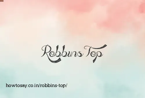 Robbins Top
