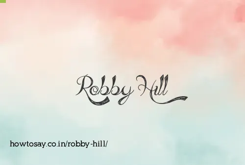 Robby Hill