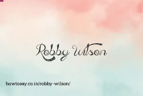 Robby Wilson