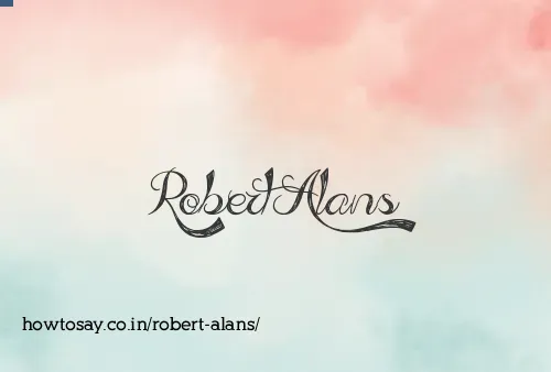 Robert Alans