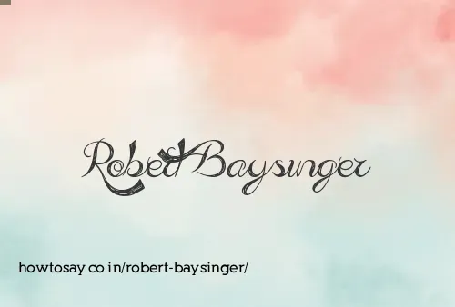 Robert Baysinger