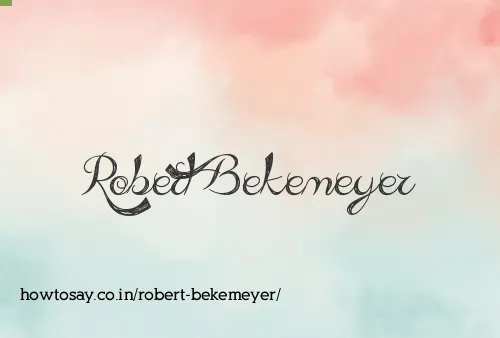 Robert Bekemeyer