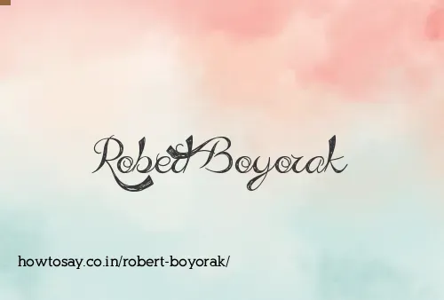 Robert Boyorak