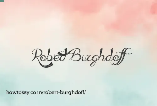 Robert Burghdoff