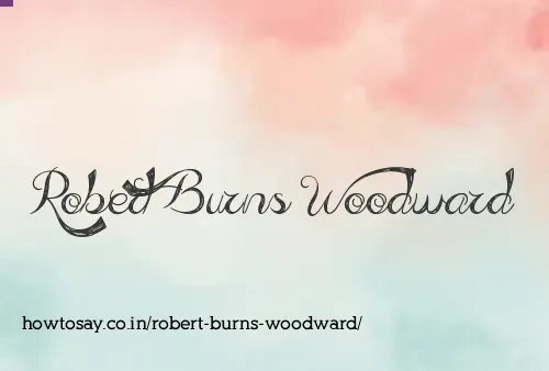 Robert Burns Woodward