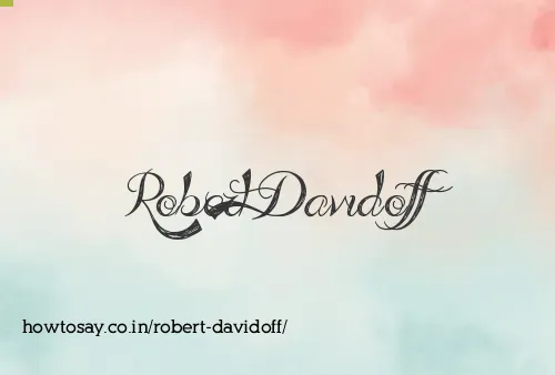 Robert Davidoff