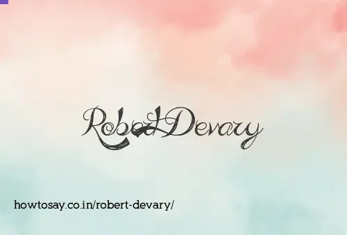 Robert Devary