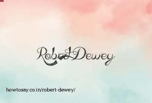 Robert Dewey