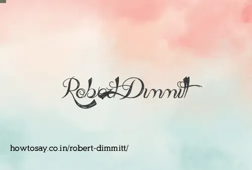 Robert Dimmitt
