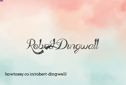 Robert Dingwall