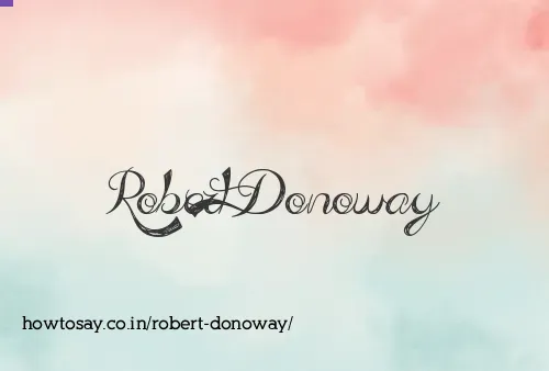 Robert Donoway