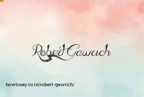 Robert Gawrich