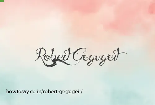 Robert Gegugeit