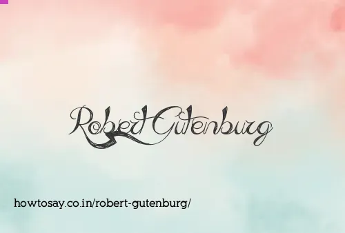 Robert Gutenburg