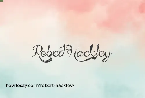 Robert Hackley