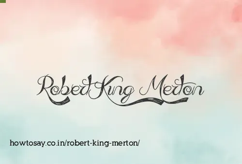 Robert King Merton