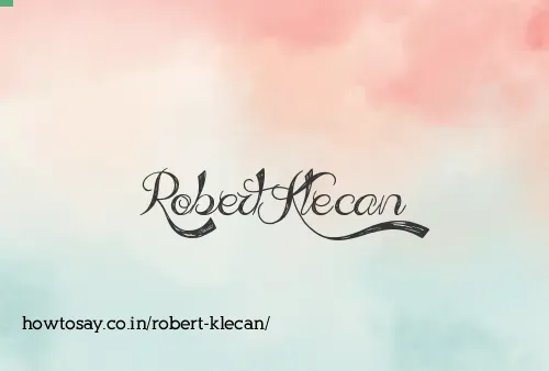 Robert Klecan