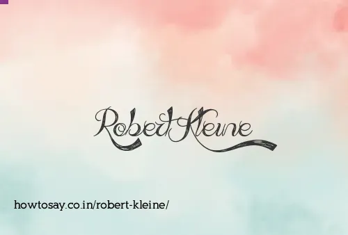 Robert Kleine