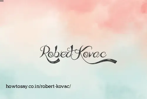 Robert Kovac