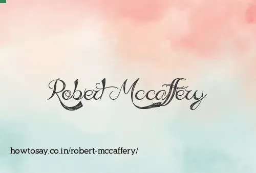 Robert Mccaffery