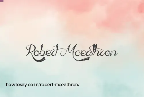 Robert Mceathron