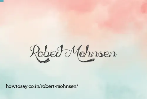 Robert Mohnsen