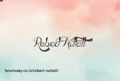 Robert Nuttall