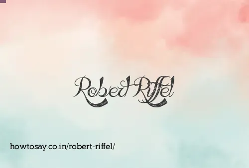 Robert Riffel