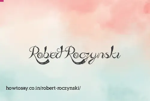Robert Roczynski