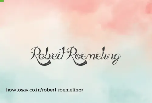 Robert Roemeling