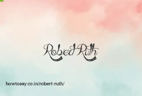 Robert Ruth