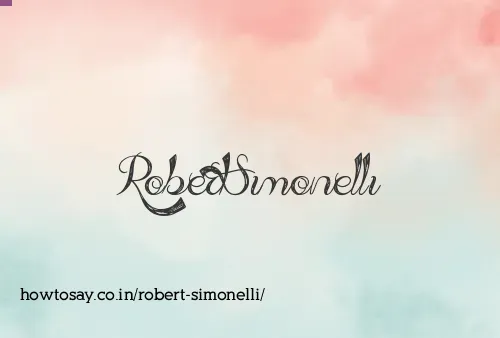 Robert Simonelli