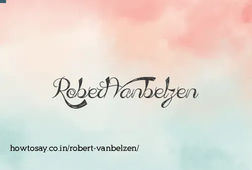 Robert Vanbelzen