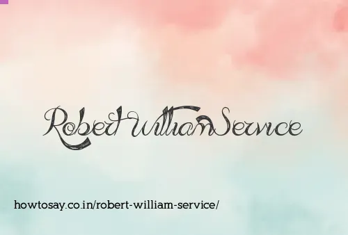 Robert William Service