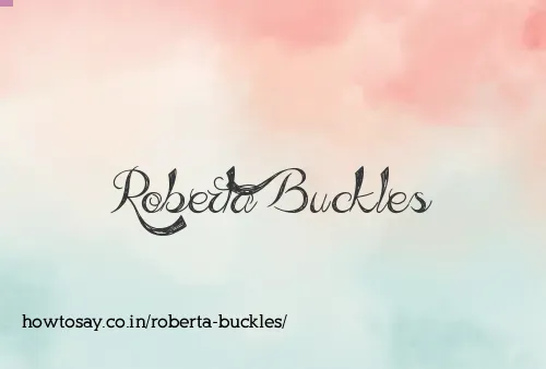 Roberta Buckles