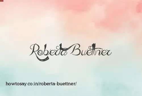 Roberta Buettner